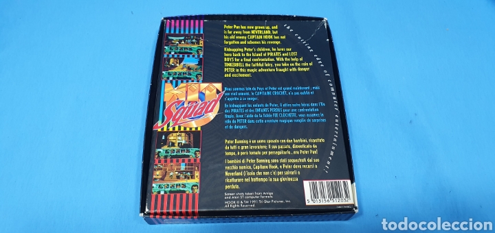 Videojuegos y consolas: HOOK - THE SQUAD - CBM AMIGA - DISK 1/2/3 y 4 - Foto 6