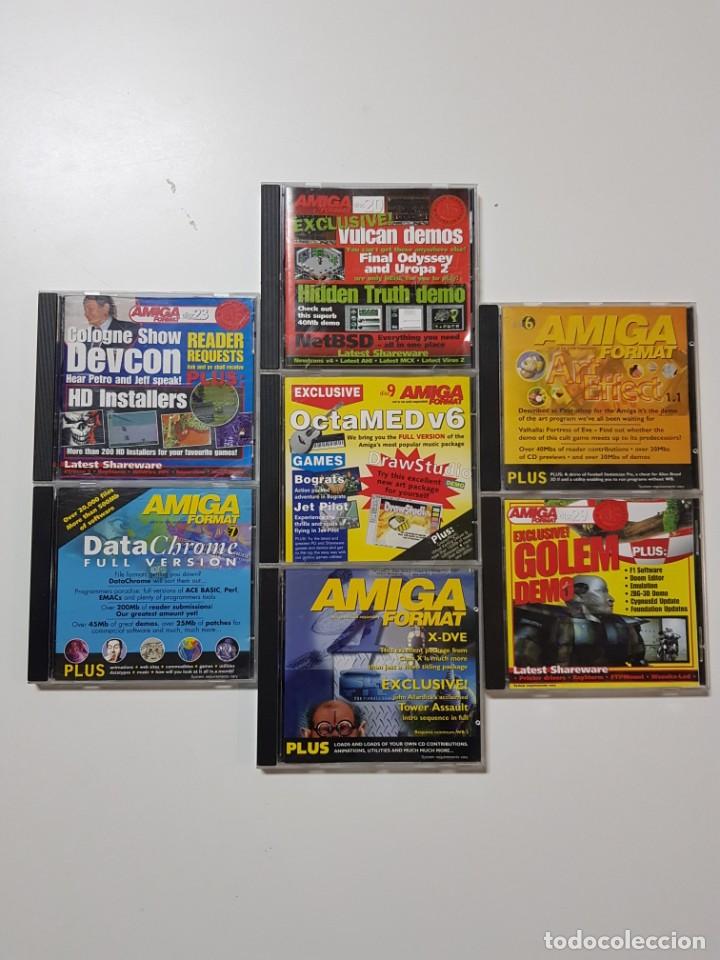 Videojuegos y consolas: Lote de Discos Amiga Format Varios Numeros Demos y Programas - Foto 1