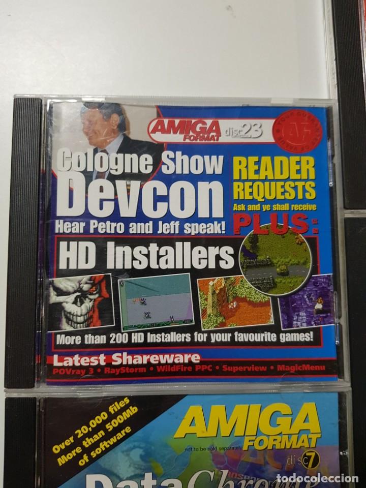 Videojuegos y consolas: Lote de Discos Amiga Format Varios Numeros Demos y Programas - Foto 2