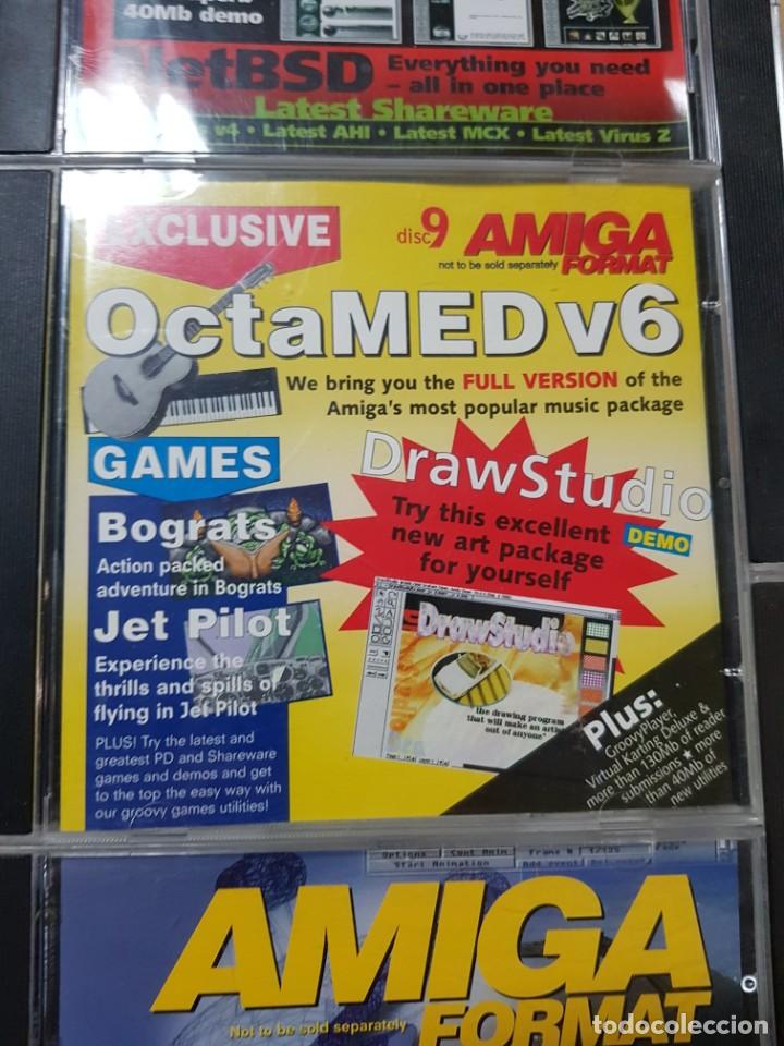 Videojuegos y consolas: Lote de Discos Amiga Format Varios Numeros Demos y Programas - Foto 5