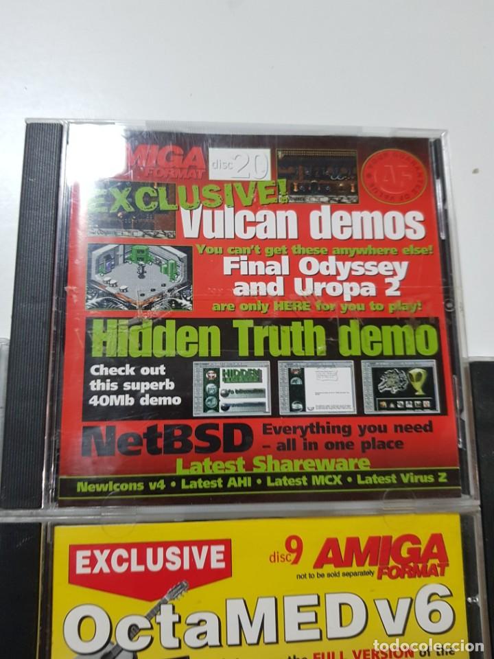 Videojuegos y consolas: Lote de Discos Amiga Format Varios Numeros Demos y Programas - Foto 6