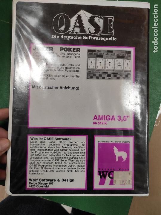 Videojuegos y consolas: Joker Poker - Commodore Amiga - Foto 3