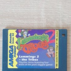 Videojuegos y Consolas: LEMMINGS 2 THE TRIBES-DEMO-COMMODORE AMIGA-AMIGA FORMAT-AÑO 1993