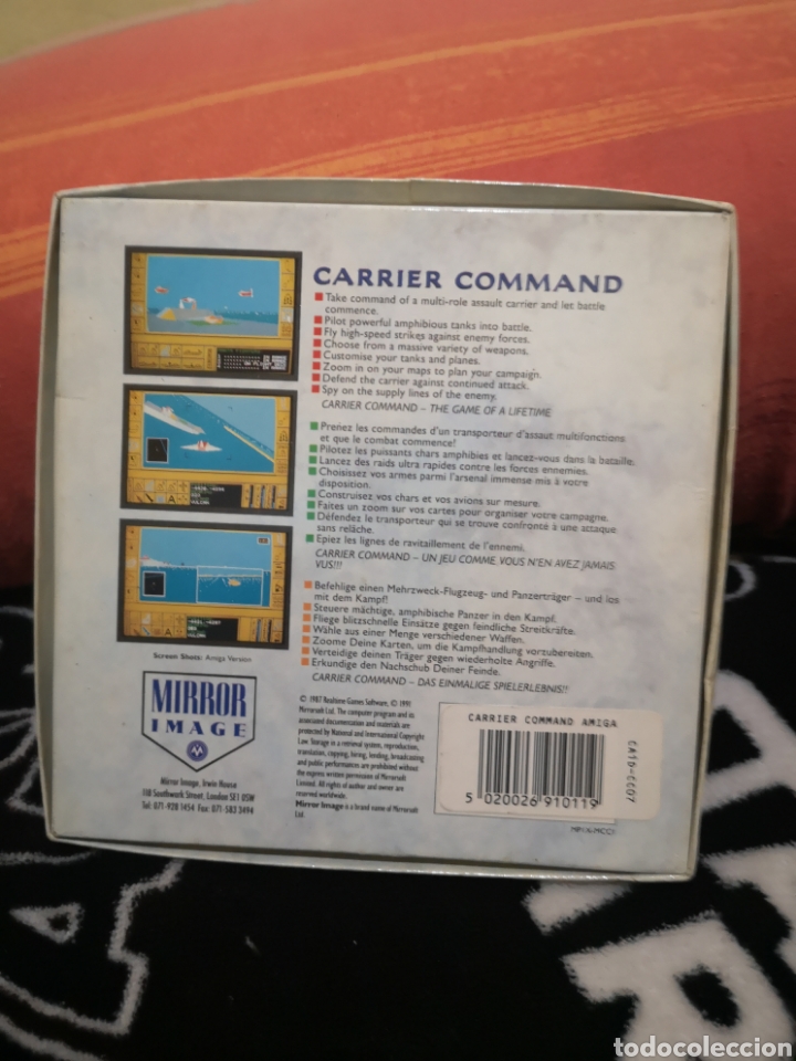 Videojuegos y consolas: Carrier Command Commodore Amiga. - Foto 2