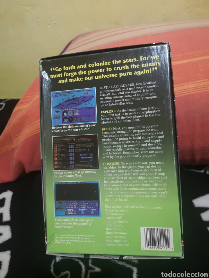 Videojuegos y consolas: Stellar Crusade Commodore Amiga. - Foto 2