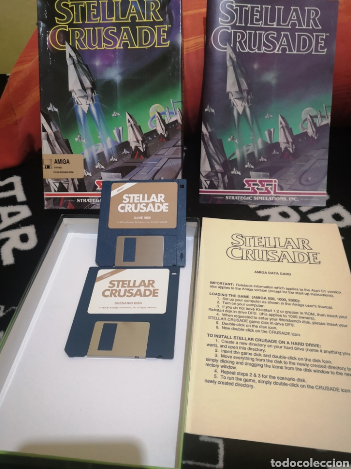 Videojuegos y consolas: Stellar Crusade Commodore Amiga. - Foto 3