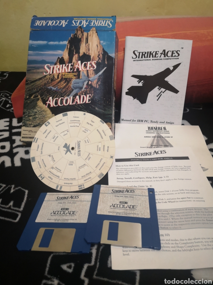 Videojuegos y consolas: Strike Aces Commodore Amiga. - Foto 2