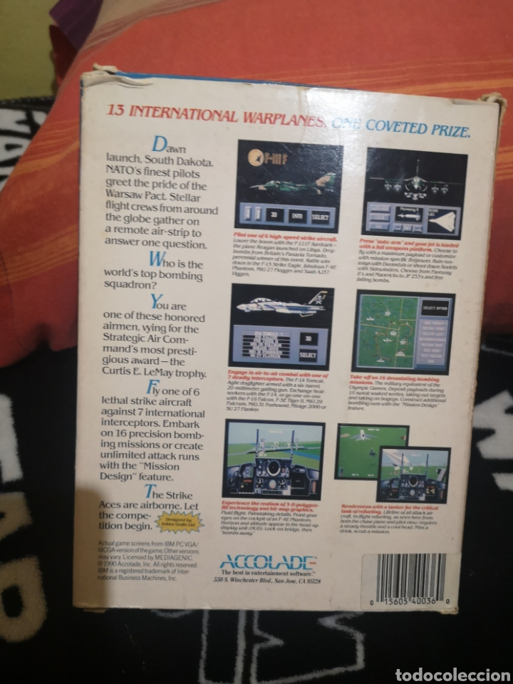 Videojuegos y consolas: Strike Aces Commodore Amiga. - Foto 3