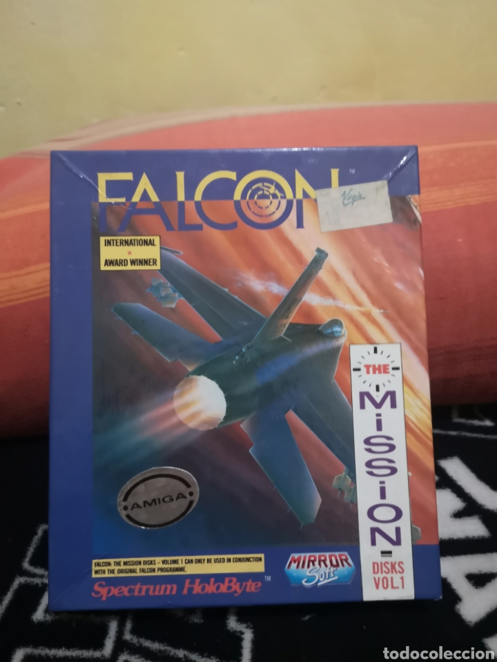 Videojuegos y consolas: Falcon the mission disk Commodore Amiga. - Foto 1