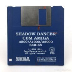 Videojuegos y Consolas: SHADOW DANCER SEGA U.S. GOLD 1991 シャドー・ダンサー SHINOBI 2 COMMODORE CBM AMIGA A500 A1000 A2000 DISKETTE