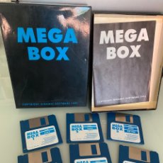 Videojuegos y Consolas: AMIGA - MEGA BOX (DINAMIC) [NAVY MOVES / AFTER THE WAR / A.M.C. AMC/ SATAN / NARCO POLICE] COMMODORE. Lote 342809413