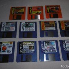 Videojuegos y Consolas: LOTE DE 11 DISCOS 3 1/2 ” DE COMMODORE AMIGA COMPUTING 1994. Lote 343994203