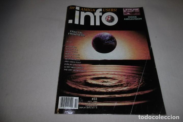 Videojuegos y consolas: Revista Commodore Amiga .INFO 33 - Foto 1