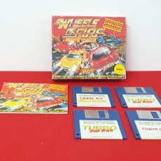 Videojogos e Consolas: JUEGO WHEELS OF FIRE DOMARK 4 DISC. Lote 357927655