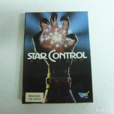 Videojuegos y Consolas: STAR CONTROL / CAJA CARTÓN / COMMODORE AMIGA / RETRO VINTAGE / DISKETTE - DISQUETE. Lote 358547295