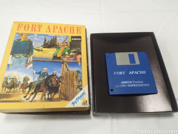 Videojuegos y consolas: Fort Apache, versi&oacute;n para Amiga, disco de 3 1/2&rdquo;, 1991 - Foto 3