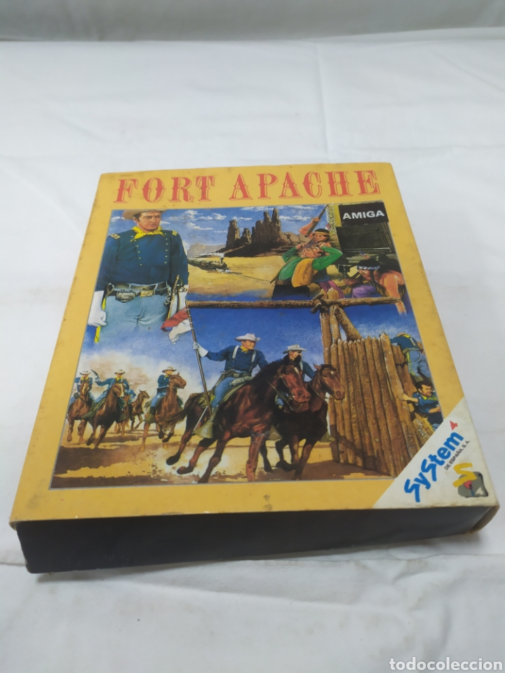 Videojuegos y consolas: Fort Apache, versi&oacute;n para Amiga, disco de 3 1/2&rdquo;, 1991 - Foto 1