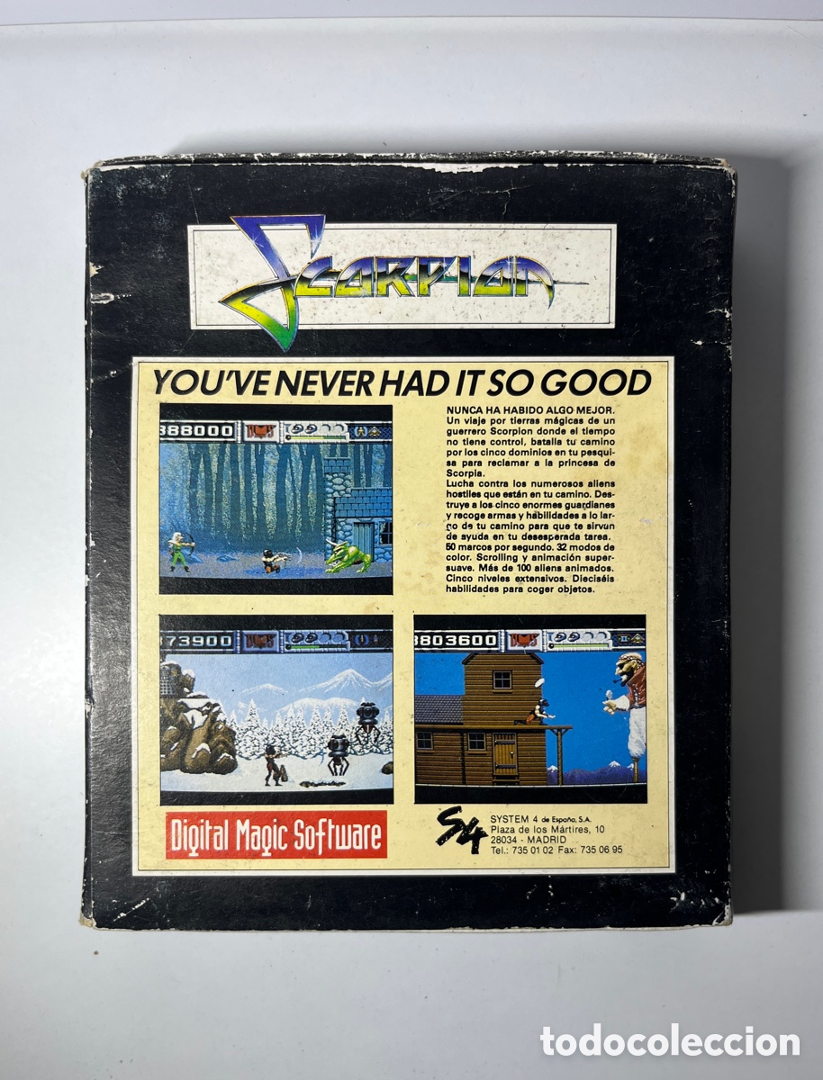 Videojuegos y consolas: Scorpion Amiga - Foto 3