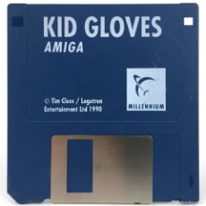 Videojuegos y Consolas: KID GLOVES TIM CLOSS LOGOTRON MILLENNIUM 1990 JUEGO DISCO COMMODORE AMIGA 500 1000 2000 DISKETTE 3½