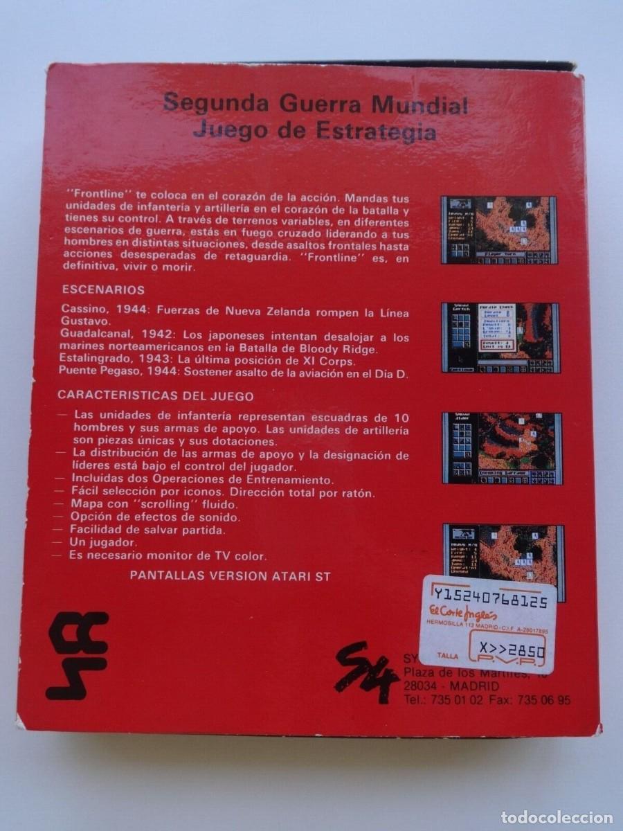 Videojuegos y consolas: FRONTLINE COMMODORE AMIGA - Foto 2