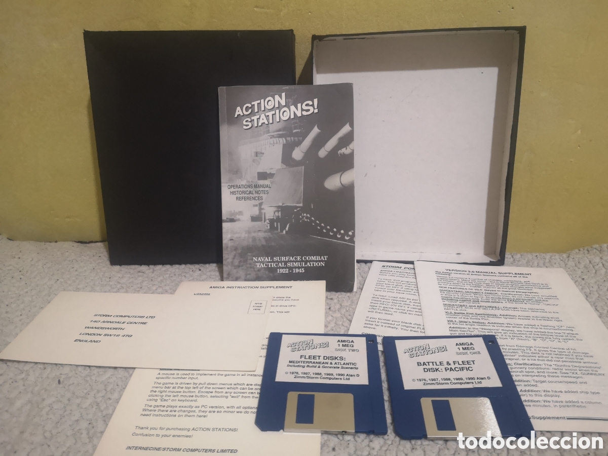 Videojuegos y consolas: Action Stations Commodore Amiga - Foto 1
