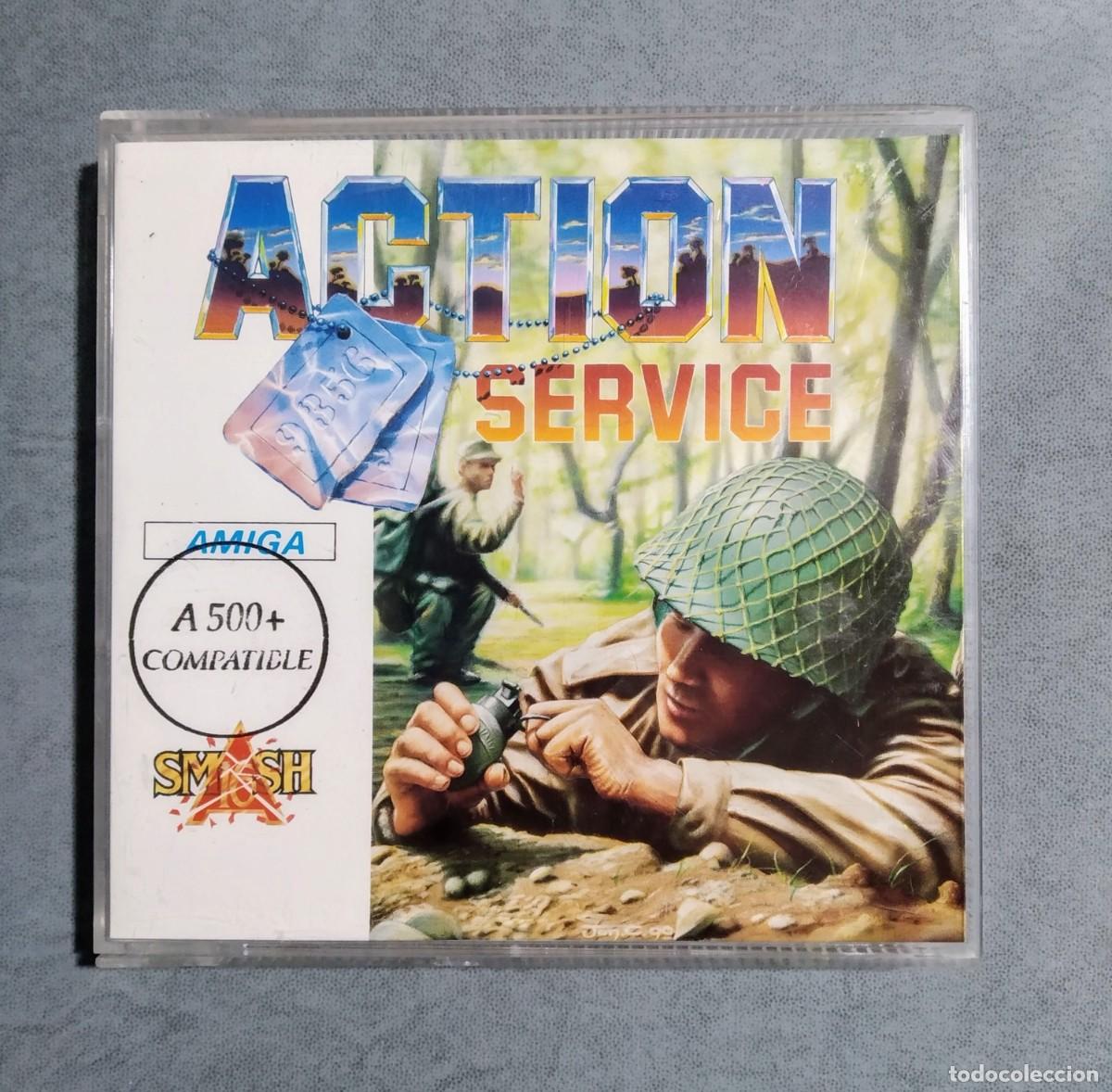 Videojuegos y consolas: ACTION SERVICE. INFOGRAMES. COMMODORE AMIGA. - Foto 1