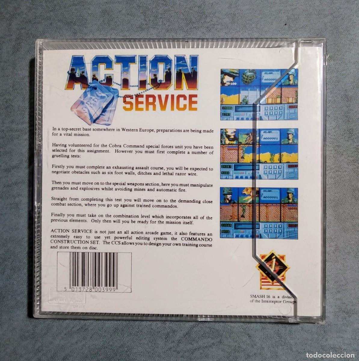 Videojuegos y consolas: ACTION SERVICE. INFOGRAMES. COMMODORE AMIGA. - Foto 2