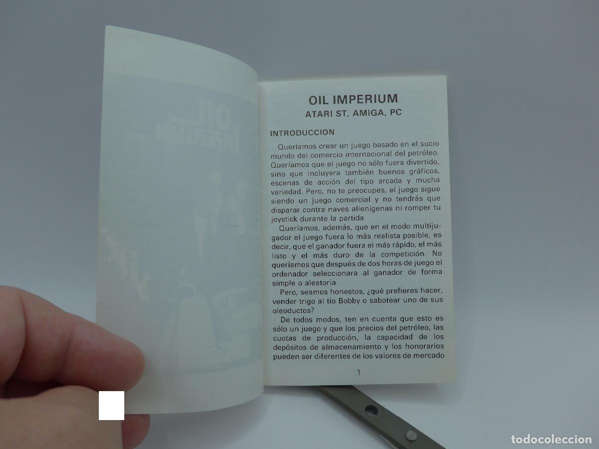 Videojuegos y consolas: JUEGO PARA COMMODORE AMIGA - OIL IMPERIUM - Foto 10