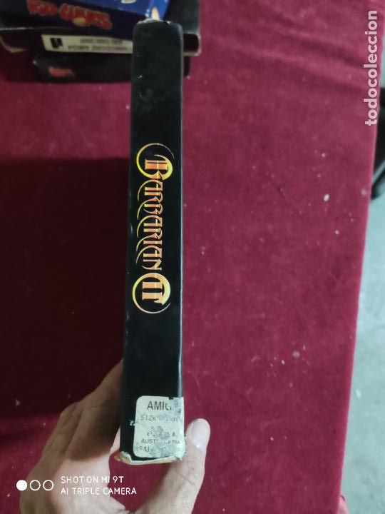 Videojuegos y consolas: barbarian II para commodore amiga 1991 diskette - Foto 2