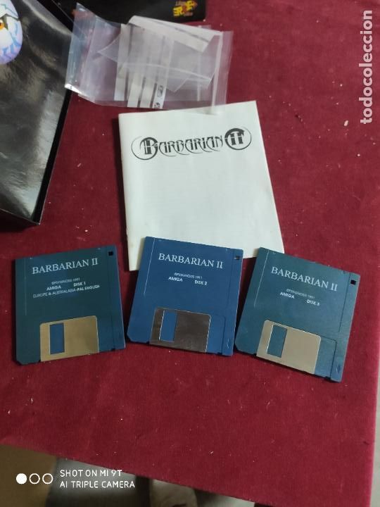 Videojuegos y consolas: barbarian II para commodore amiga 1991 diskette - Foto 7