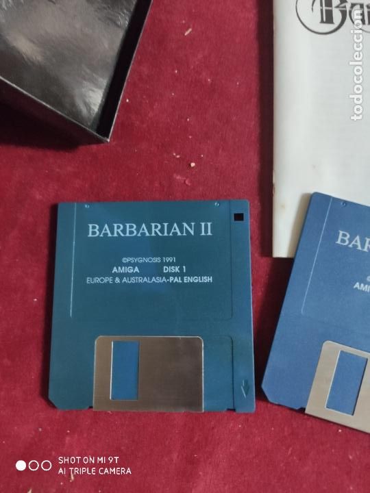 Videojuegos y consolas: barbarian II para commodore amiga 1991 diskette - Foto 8