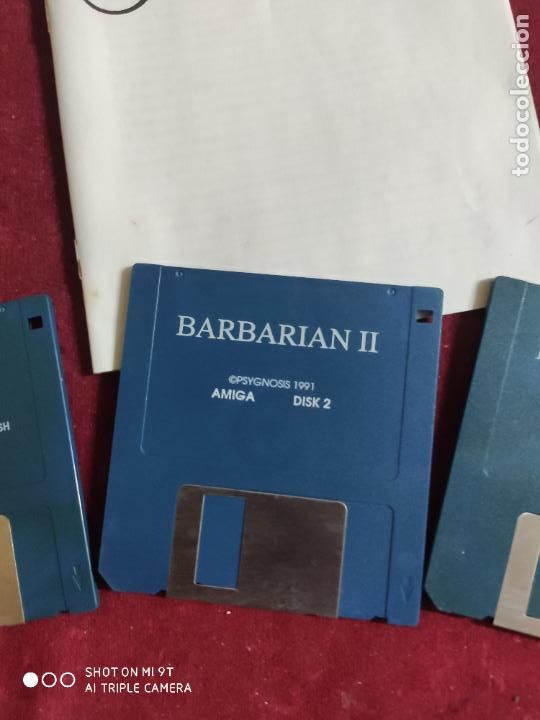 Videojuegos y consolas: barbarian II para commodore amiga 1991 diskette - Foto 9