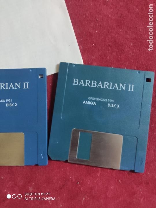 Videojuegos y consolas: barbarian II para commodore amiga 1991 diskette - Foto 10