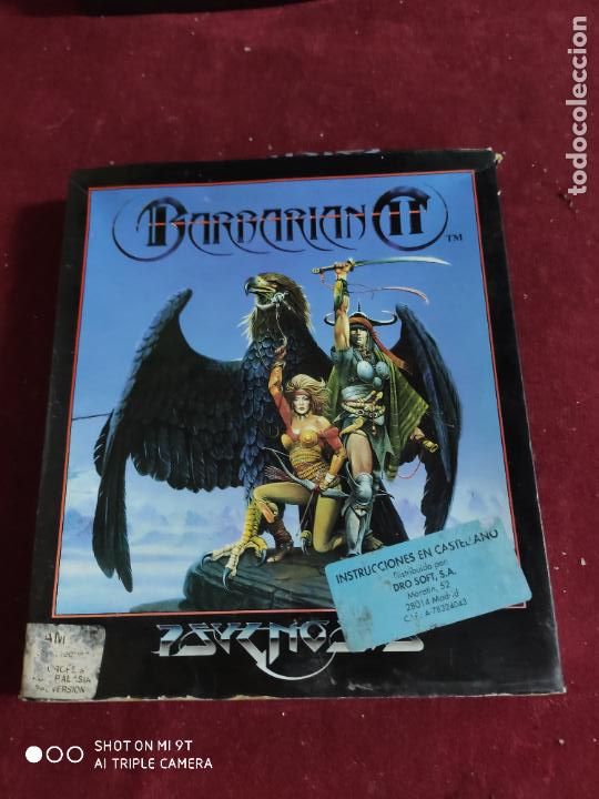 Videojuegos y consolas: barbarian II para commodore amiga 1991 diskette - Foto 1