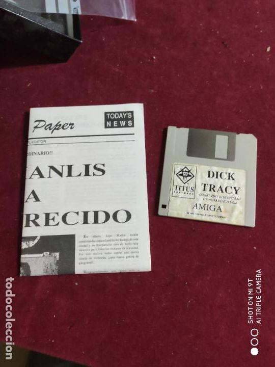 Videojuegos y consolas: dick tracy para commodore amiga 1990 diskette - Foto 6