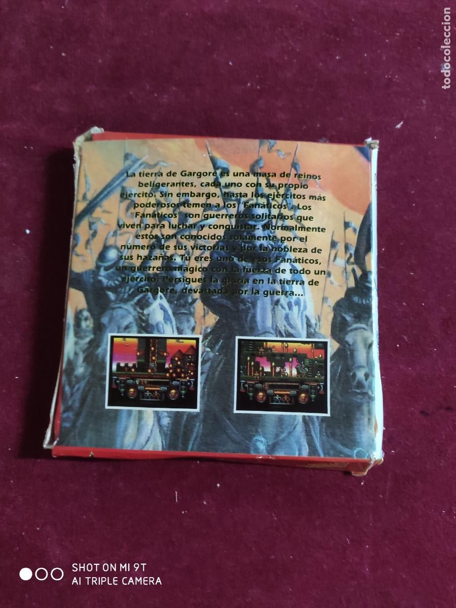 Videojuegos y consolas: ONSLAUGHT PARA COMMODORE AMIGA DISQUETE - Foto 2