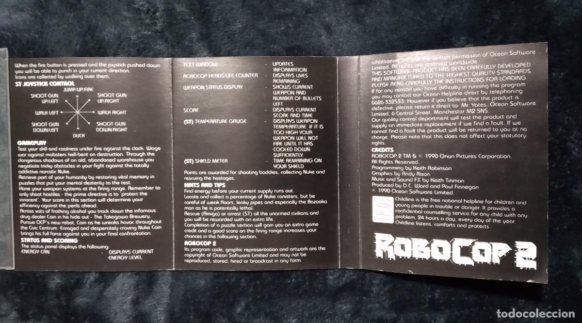 Videojuegos y consolas: ROBOCOP 2. OCEAN. COMMODORE AMIGA. - Foto 9