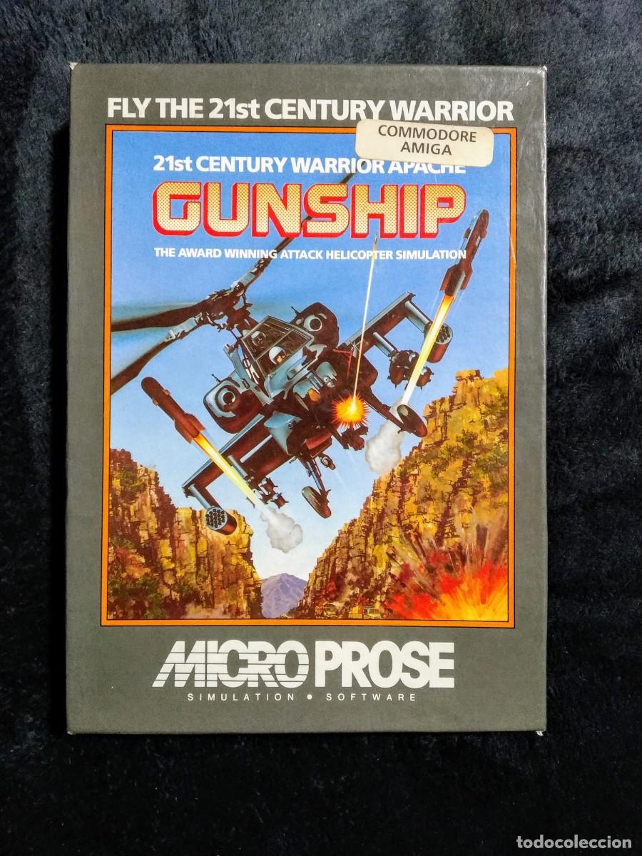 Videojuegos y consolas: GUNSHIP. MICROPROSE. COMMODORE AMIGA - Foto 1