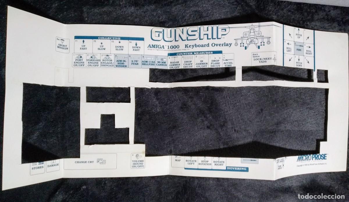 Videojuegos y consolas: GUNSHIP. MICROPROSE. COMMODORE AMIGA - Foto 10