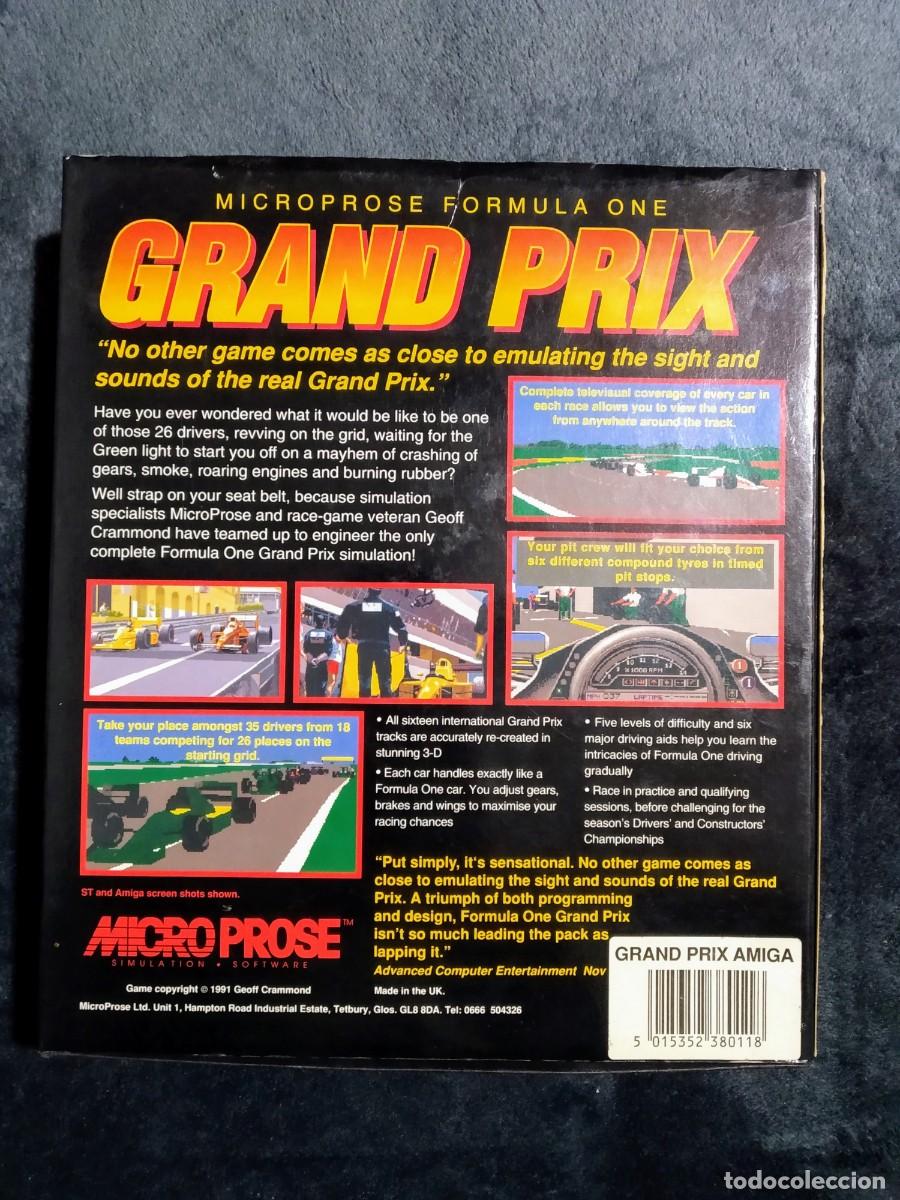 Videojuegos y consolas: FORMULA ONE GRAND PRIX. MICROPROSE. COMMODORE AMIGA - Foto 4