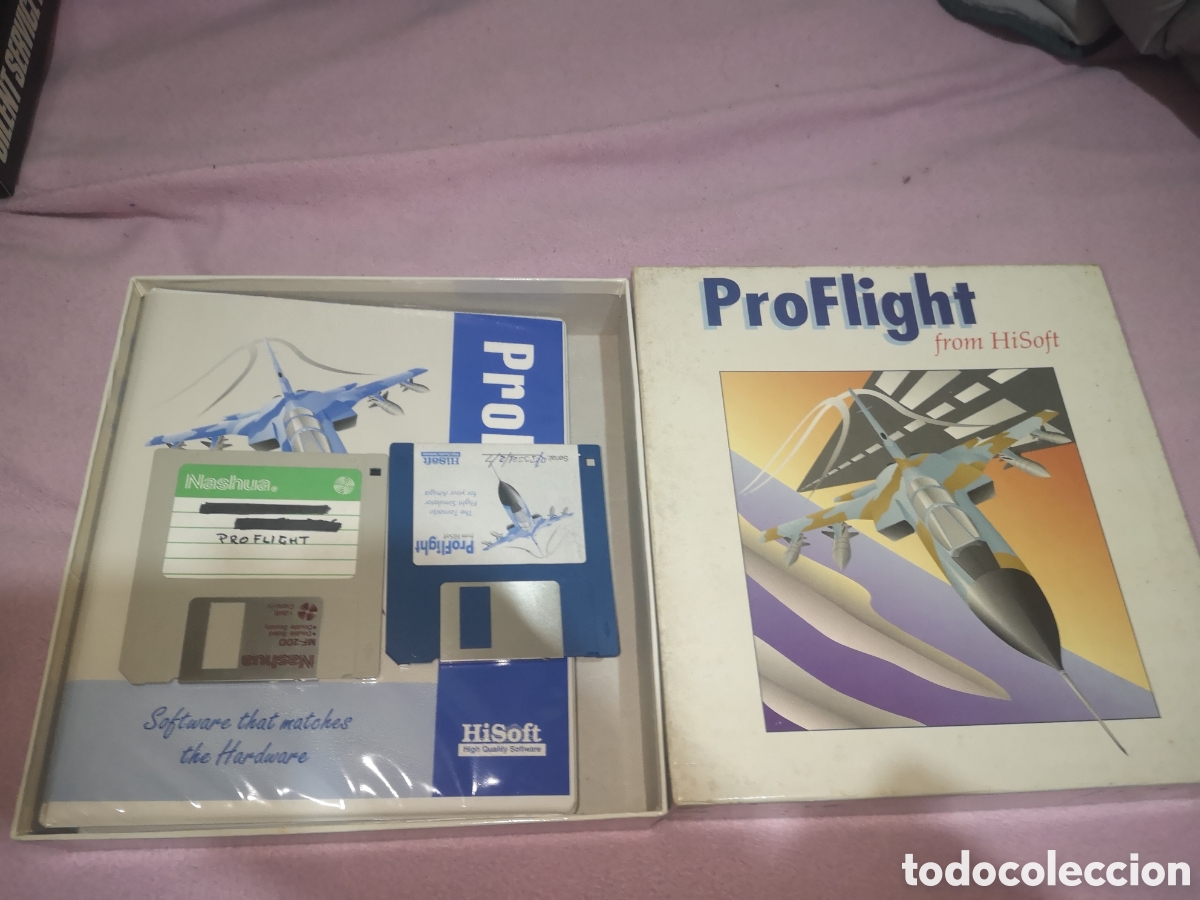 Videojuegos y consolas: ProFlight de HiSoft AMIGA - Simulador de tornados - Foto 3