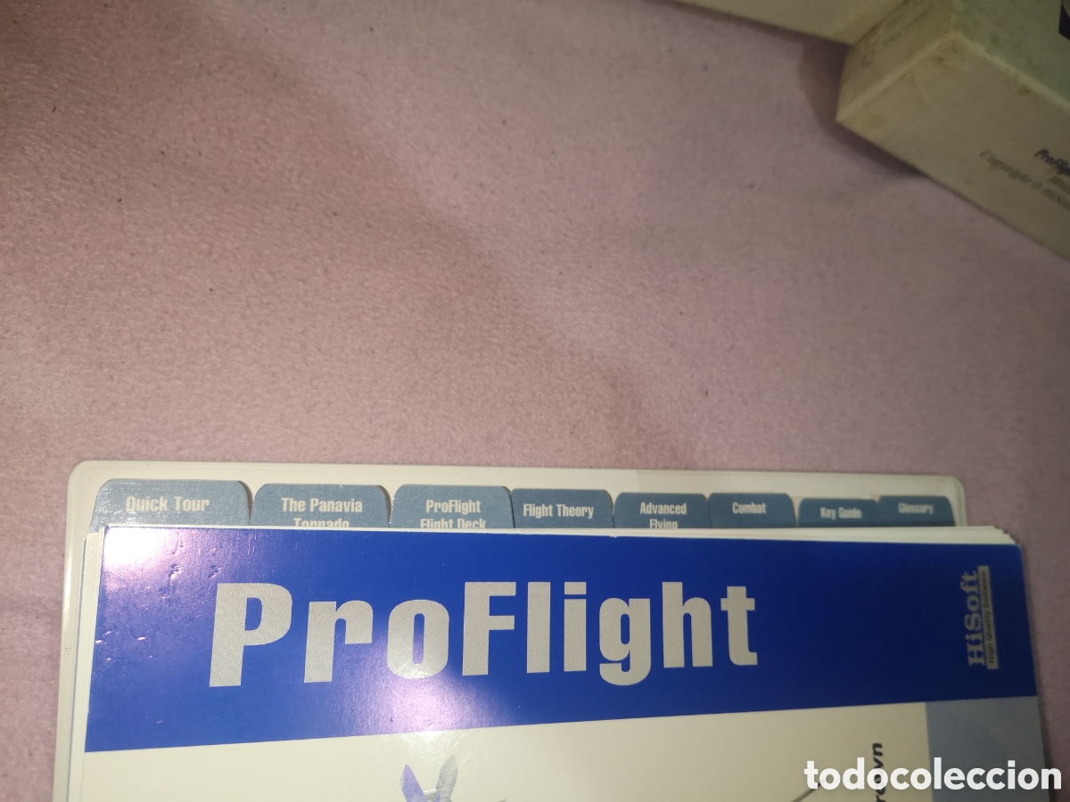Videojuegos y consolas: ProFlight de HiSoft AMIGA - Simulador de tornados - Foto 4
