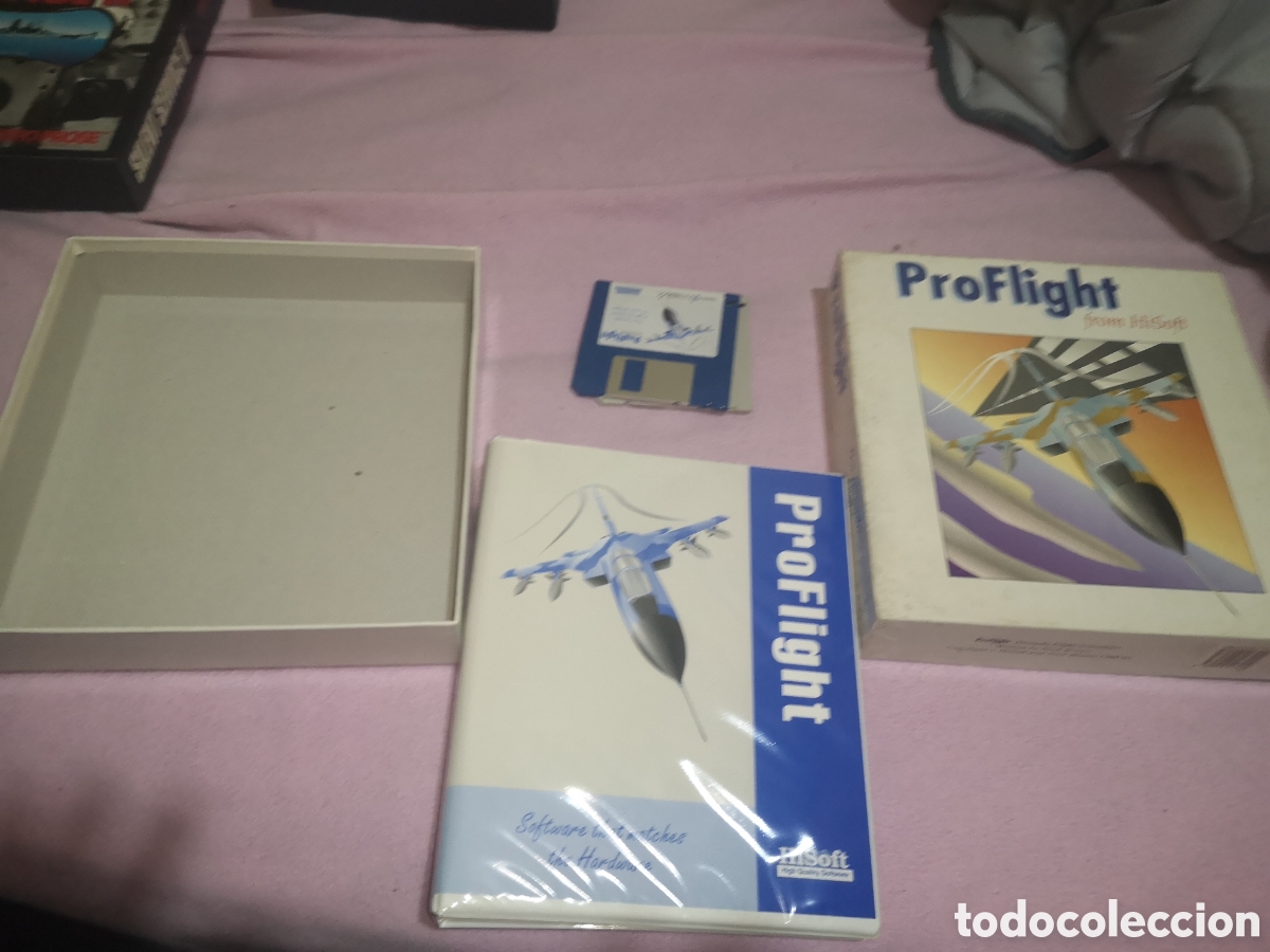 Videojuegos y consolas: ProFlight de HiSoft AMIGA - Simulador de tornados - Foto 5