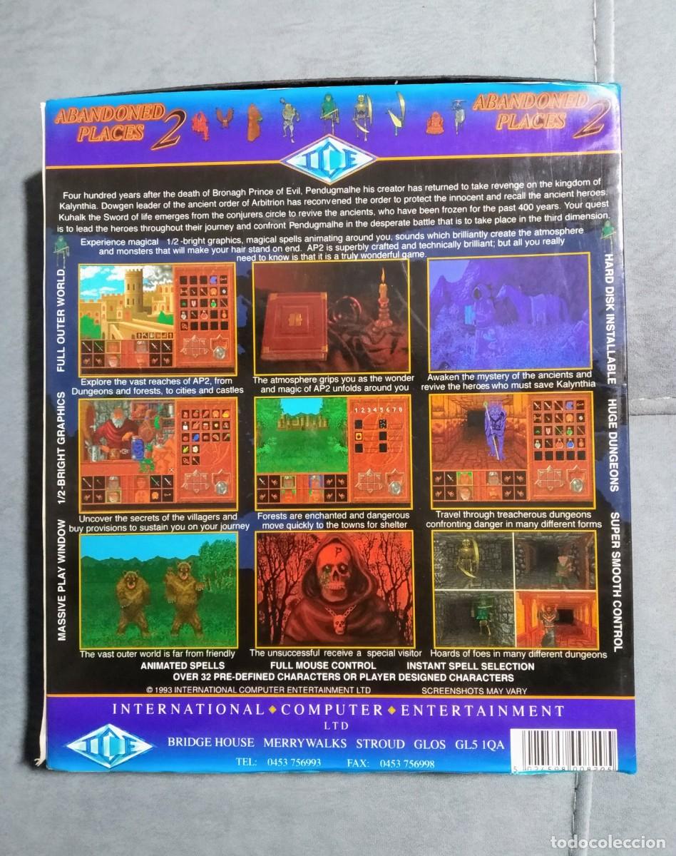 Videojuegos y consolas: ABANDONED PLACES 2. ICE. COMMODORE AMIGA. &iexcl;FUNCIONANDO! - Foto 2