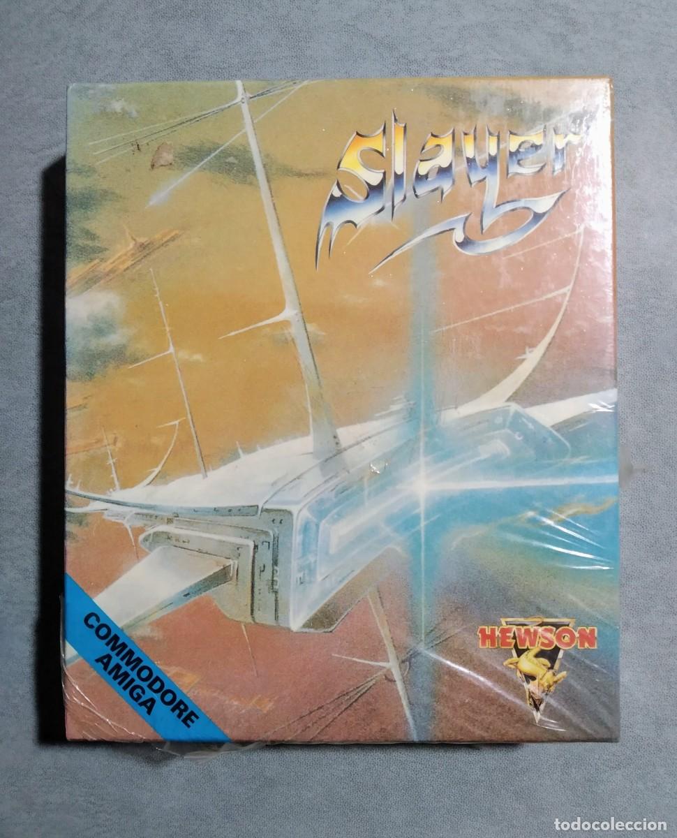 Videojuegos y consolas: SLAYER. HEWSON. COMMODORE AMIGA. &iexcl;NUEVO! - Foto 1