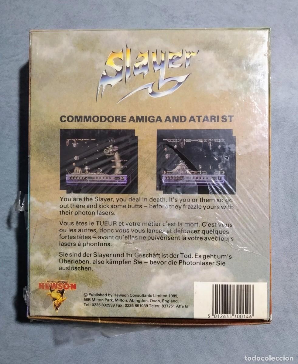 Videojuegos y consolas: SLAYER. HEWSON. COMMODORE AMIGA. &iexcl;NUEVO! - Foto 2
