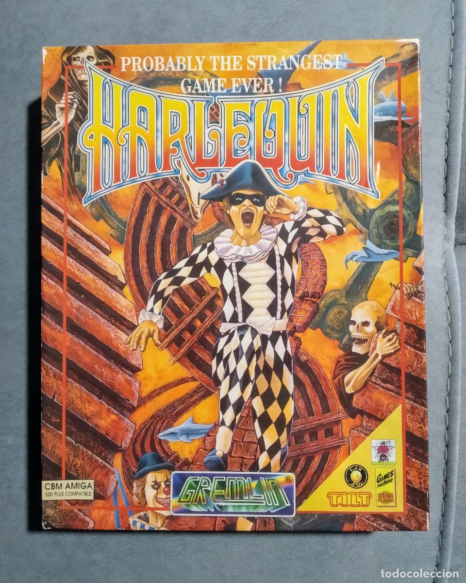 Videojuegos y consolas: HARLEQUIN. GREMLIN GRAPHICS. COMMODORE AMIGA. &iexcl;FUNCIONANDO! - Foto 1