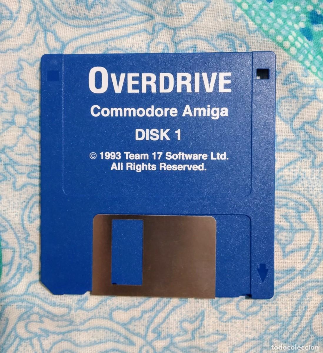 Videojuegos y consolas: OVERDRIVE. TEAM 17. COMMODORE AMIGA. &iexcl;FUNCIONANDO! - Foto 10