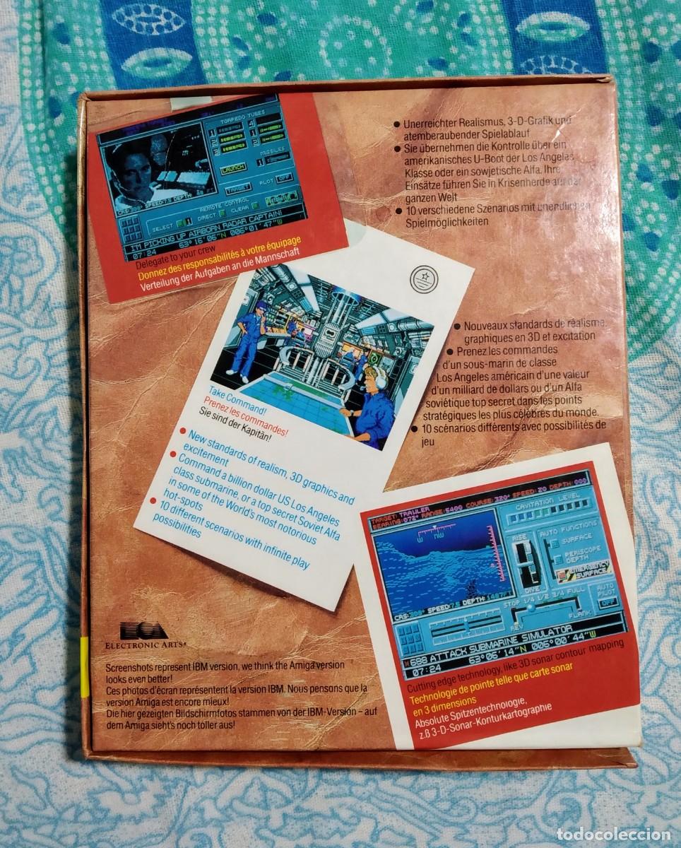 Videojuegos y consolas: 688 ATTACK SUB. ELECTRONIC ARTS. COMMODORE AMIGA. &iexcl;FUNCIONANDO! - Foto 2