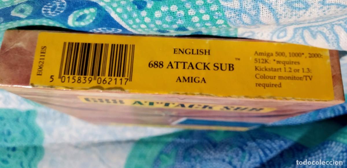 Videojuegos y consolas: 688 ATTACK SUB. ELECTRONIC ARTS. COMMODORE AMIGA. &iexcl;FUNCIONANDO! - Foto 5